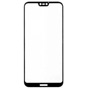 Захисне скло Silk Screen для HUAWEI P20 Lite black-0